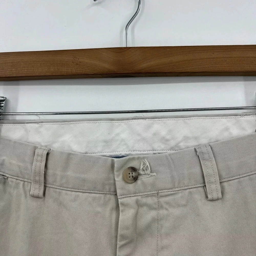 Polo Ralph Lauren Chino Pants Men's Size 36‎ Beige Classic Fit Solid 100% Cotton